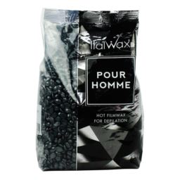 Italwax pour homme black film wax w dropsach 1 kg